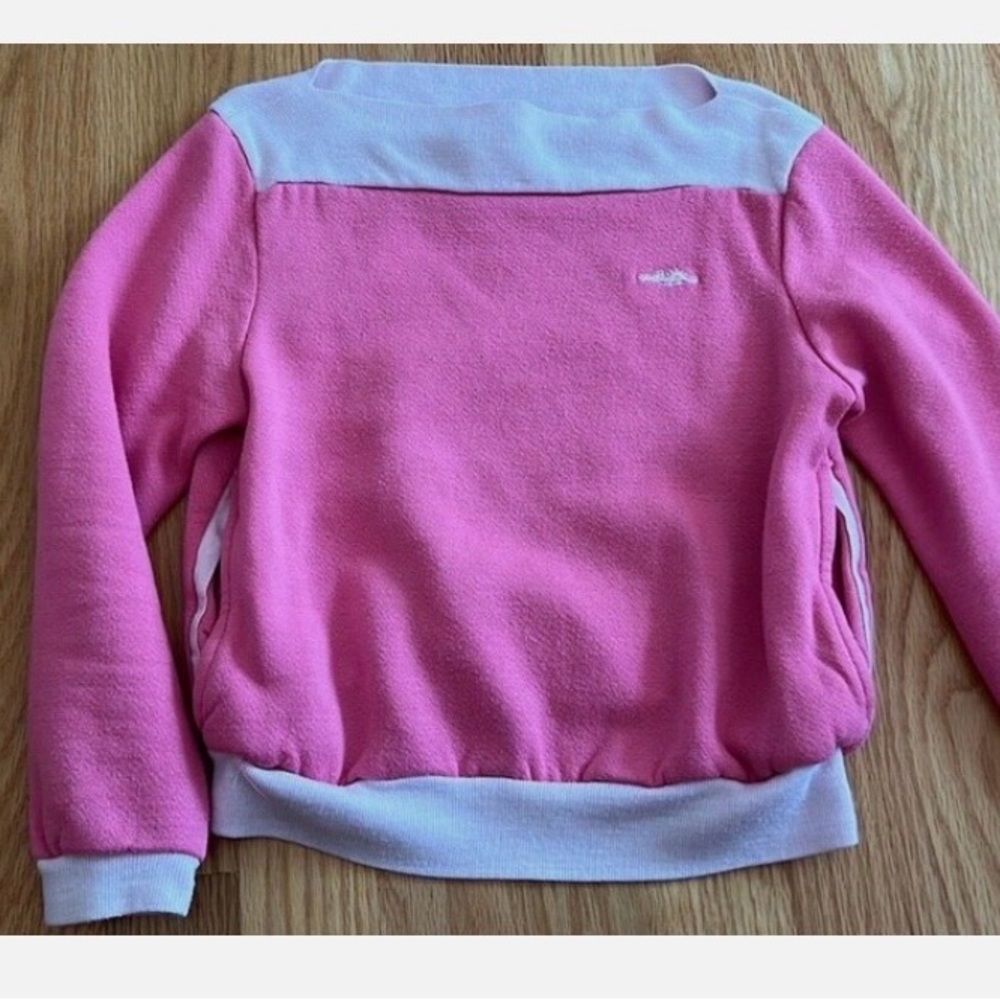 Vintage Sears Pink Sweatshirt girls 6